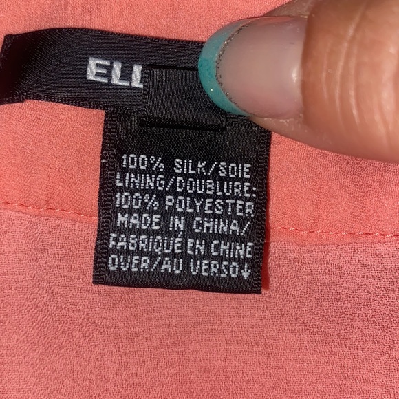 Ellen Tracy 100% Silk Sleeveless Blouse - Picture 8 of 10